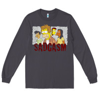 Smoke sadgasm Long Sleeve Tee - linhVisuals