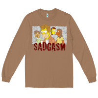 Toasted Coconut sadgasm Long Sleeve Tee - linhVisuals