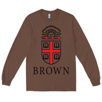 Chestnut brown university Long Sleeve Tee - linhVisuals