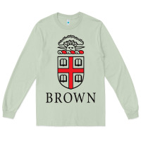 Matcha brown university Long Sleeve Tee - linhVisuals
