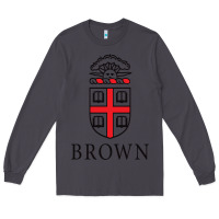 Smoke brown university Long Sleeve Tee - linhVisuals