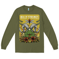 Army Green billy strings poster Long Sleeve Tee - linhVisuals