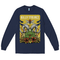 Navy billy strings poster Long Sleeve Tee - linhVisuals