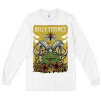 White billy strings poster Long Sleeve Tee - linhVisuals