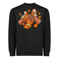 Black Black girl Fall sneakers Heavyweight Sweatshirt - RanaPortraitStore