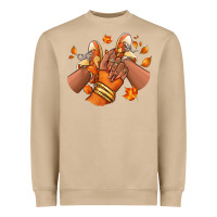 Mushroom Black girl Fall sneakers Heavyweight Sweatshirt - RanaPortraitStore