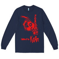 Navy k o r n classic Long Sleeve Tee - linhVisuals