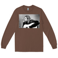 Chestnut kurt smoking Long Sleeve Tee - linhVisuals