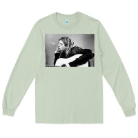 Matcha kurt smoking Long Sleeve Tee - linhVisuals