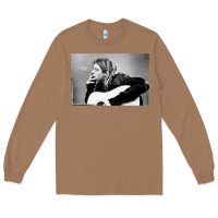 Toasted Coconut kurt smoking Long Sleeve Tee - linhVisuals