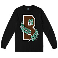 Black brown university Long Sleeve Tee - linhVisuals