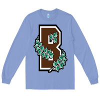 Colony Blue brown university Long Sleeve Tee - linhVisuals
