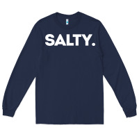 Navy salty Long Sleeve Tee - linhVisuals