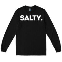 Black salty Long Sleeve Tee - linhVisuals