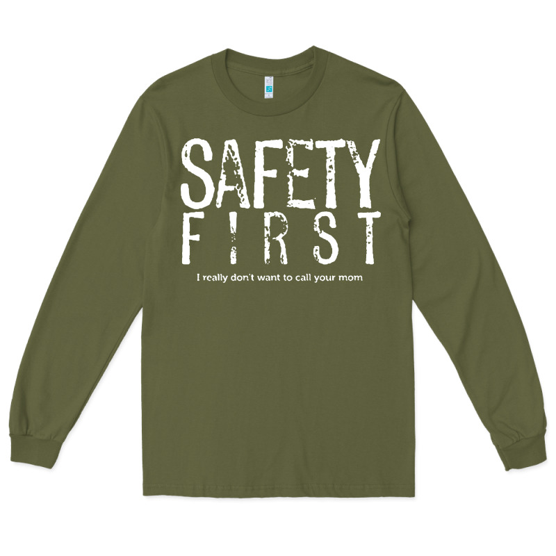 Safety First Science Teacher Long Sleeve Tee by linhVisuals | Teevron