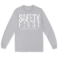 Moon Dust safety first science teacher Long Sleeve Tee - linhVisuals