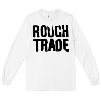 White Rough Trade Long Sleeve Tee - linhVisuals