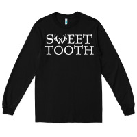 Black Sweet Tooth Long Sleeve Tee - linhVisuals