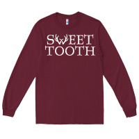 Burgundy Sweet Tooth Long Sleeve Tee - linhVisuals
