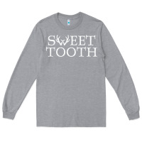 Heather Grey Sweet Tooth Long Sleeve Tee - linhVisuals