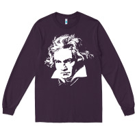 Plum beethoven Long Sleeve Tee - linhVisuals