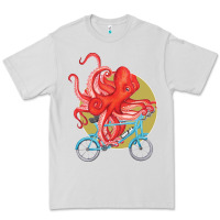 Dove Grey Cycling octopus Premium Tee - Bettercallsaul