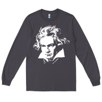 Smoke beethoven Long Sleeve Tee - linhVisuals