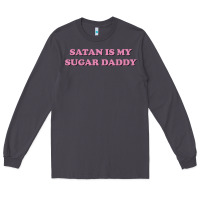 Smoke satan is my sugar daddy Long Sleeve Tee - linhVisuals