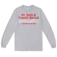 Moon Dust my train of thought derailed Long Sleeve Tee - linhVisuals