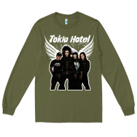 Army Green Tökiö Hötél Pesonnel Long Sleeve Tee - linhVisuals