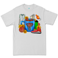 Dove Grey Basketball Coffee cup Premium Tee - FaDigitalArtStudio