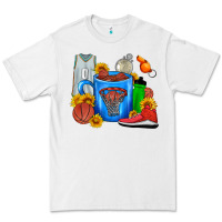 White Basketball Coffee cup Premium Tee - FaDigitalArtStudio
