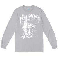 Moon Dust black metal pinhead Long Sleeve Tee - linhVisuals