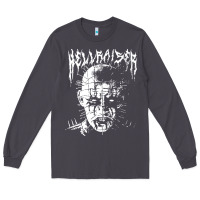 Smoke black metal pinhead Long Sleeve Tee - linhVisuals