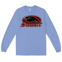Colony Blue salukis Long Sleeve Tee - linhVisuals