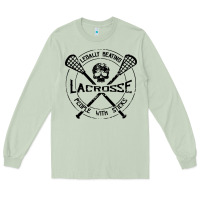 Matcha lacrosse legally beating people with sticks Long Sleeve Tee - linhVisuals
