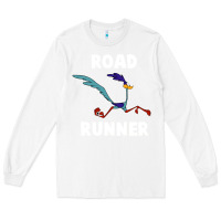 White Road Runner Long Sleeve Tee - linhVisuals