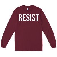 Burgundy resist Long Sleeve Tee - linhVisuals