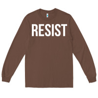Chestnut resist Long Sleeve Tee - linhVisuals