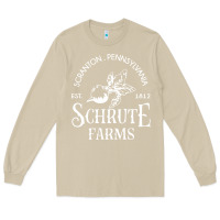 Mushroom schrute farms Long Sleeve Tee - linhVisuals