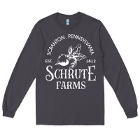 Smoke schrute farms Long Sleeve Tee - linhVisuals