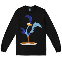 Black Road Runner Beep Long Sleeve Tee - linhVisuals