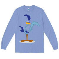 Colony Blue Road Runner Beep Long Sleeve Tee - linhVisuals