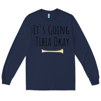 Navy anatomy Long Sleeve Tee - linhVisuals