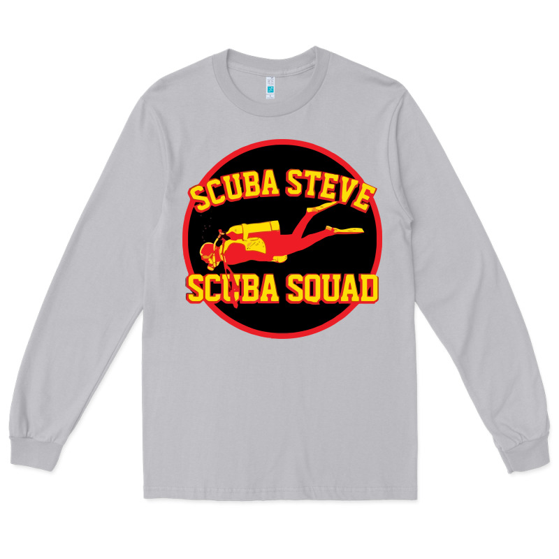 Scuba Steve Long Sleeve Tee by linhVisuals | Teevron