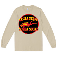 Mushroom scuba steve Long Sleeve Tee - linhVisuals