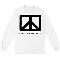 White cool-chickenfoot-chickenfoot-merch Long Sleeve Tee - linhVisuals
