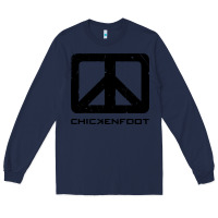 Navy cool-chickenfoot-chickenfoot-merch Long Sleeve Tee - linhVisuals