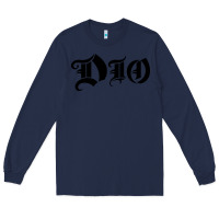 Navy cool-dio-holy-diver-merch Long Sleeve Tee - linhVisuals