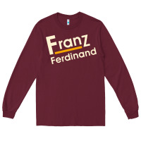 Burgundy cool-franz-ferdinand-franz-ferdinand-merch Long Sleeve Tee - linhVisuals